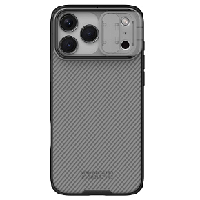 Nillkin CamShield PRO Zadný Kryt pre Apple iPhone 17 Pro Max Transparent Black Nillkin CamShield PRO Zadný Kryt pre Apple iPhone 17 Pro Max Transparent Black