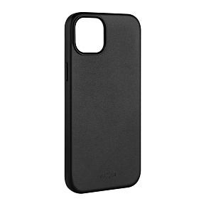 FIXED MagLeather kožený kryt iPhone 15+ čierny FIXED MagLeather kožený kryt iPhone 15+ čierny