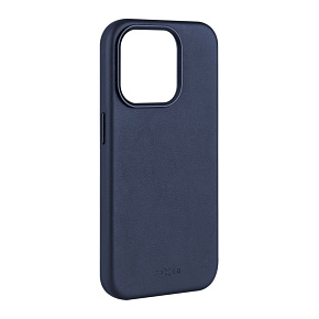 FIXED MagLeather kožený kryt iPhone 15PM modrý FIXED MagLeather kožený kryt iPhone 15PM modrý