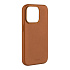 FIXED MagLeather kožený kryt iPhone 15PM hnedý