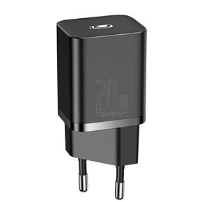 Baseus CCSUP-B01 Super Si Quick Nabíjačka USB-C 20W Black Baseus CCSUP-B01 Super Si Quick Nabíjačka USB-C 20W Black