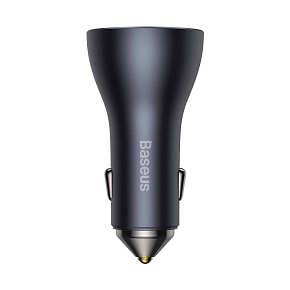 Baseus CGJP010013 Nabíjačka do Autá Triple Quick Charger USB/USB-C/USB-C 65W Dark Grey Baseus CGJP010013 Nabíjačka do Autá Triple Quick Charger USB/USB-C/USB-C 65W Dark Grey