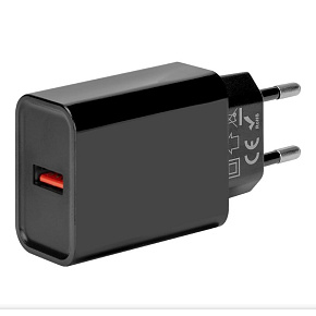 OBAL:ME Cestovná Nabíjačka USB-A 18W Black OBAL:ME Cestovná Nabíjačka USB-A 18W Black