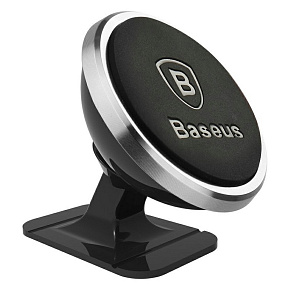 Baseus univerzálny magnetický držiak do auta na palubnú dosku 360 st. strieborný Baseus univerzálny magnetický držiak do auta na palubnú dosku 360 st. strieborný