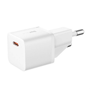 Baseus Rýchlonabíjačka do siete GaN5 Mini 20W EU biela Baseus Rýchlonabíjačka do siete GaN5 Mini 20W EU biela