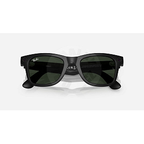 Meta Ray-Ban Gen1 Wayfarer - Matte Black/Clear to Graphite Green Transitions Meta Ray-Ban Gen1 Wayfarer - Matte Black/Clear to Graphite Green Transitions
