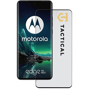 Tactical Glass Shield 5D sklo pre Motorola Edge 40 Neo Black Tactical Glass Shield 5D sklo pre Motorola Edge 40 Neo Black