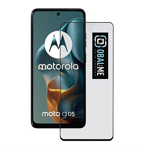 OBAL:ME 5D Tvrdené Sklo pre Motorola G05/E15 Black OBAL:ME 5D Tvrdené Sklo pre Motorola G05/E15 Black