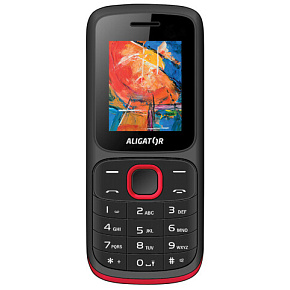 ALIGATOR D210 Dual sim čierno-červený ALIGATOR D210 Dual sim čierno-červený