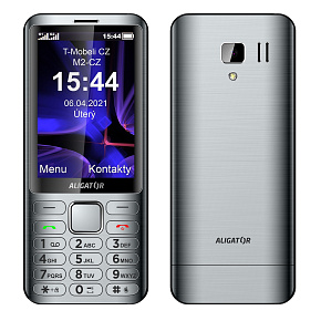 ALIGATOR D950 Dual sim strieborný ALIGATOR D950 Dual sim strieborný