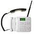 ALIGATOR T100 Stolný telefón na simkartu White