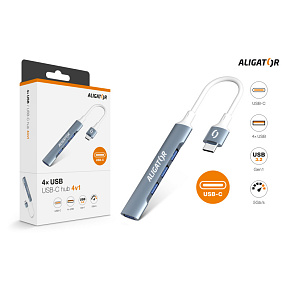 Aligator Hub USB-C / 4x USB Aligator Hub USB-C / 4x USB