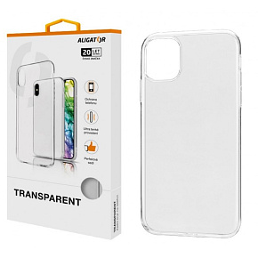 ALIGATOR Puzdro Transparent Apple iPhone 11 ALIGATOR Puzdro Transparent Apple iPhone 11