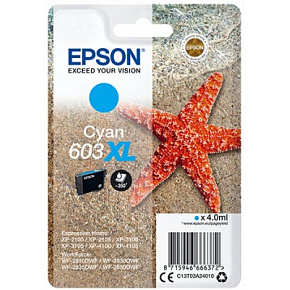EPSON siglepack, Cyan 603XL EPSON siglepack, Cyan 603XL