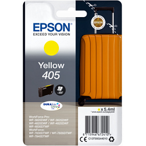 Epson Singlepack Yellow 405 DURABrite Ultra Ink Epson Singlepack Yellow 405 DURABrite Ultra Ink