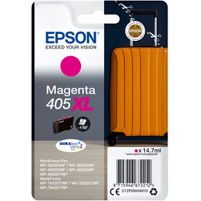 Epson Singlepack Magenta 405XL DURABrite Ultra Ink Epson Singlepack Magenta 405XL DURABrite Ultra Ink