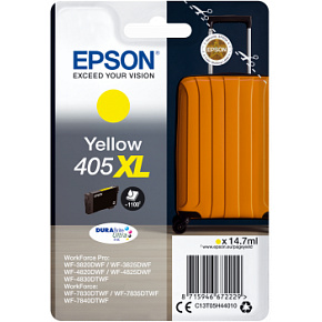 Epson Singlepack Yellow 405XL DURABrite Ultra Ink Epson Singlepack Yellow 405XL DURABrite Ultra Ink