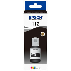 Epson 112 EcoTank Pigment Black ink bottle Epson 112 EcoTank Pigment Black ink bottle
