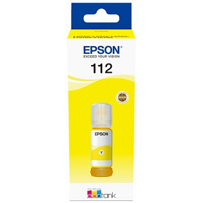 Epson 112 EcoTank Pigment Yellow ink bottle Epson 112 EcoTank Pigment Yellow ink bottle