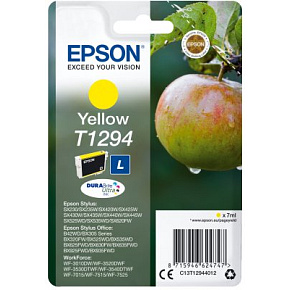 Epson Singlepack Yellow T1294 DURABrite Ultra Ink Epson Singlepack Yellow T1294 DURABrite Ultra Ink