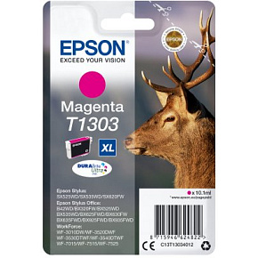 Epson Singlepack Magenta T1303 DURABrite Ultra Ink Epson Singlepack Magenta T1303 DURABrite Ultra Ink