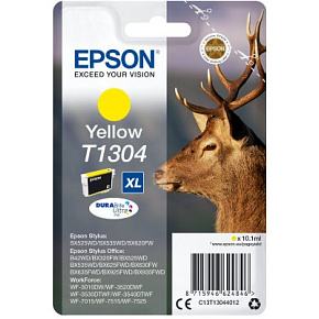 Epson Singlepack Yellow T1304 DURABrite Ultra Ink Epson Singlepack Yellow T1304 DURABrite Ultra Ink