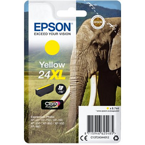 Epson Singlepack Yellow 24XL Claria Photo HD Ink Epson Singlepack Yellow 24XL Claria Photo HD Ink