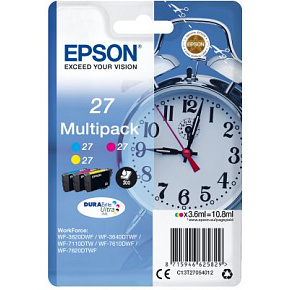 Epson Multipack 3-colour 27 DURABrite Ultra Ink Epson Multipack 3-colour 27 DURABrite Ultra Ink