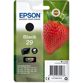 Epson Singlepack Black 29 Claria Home Ink Epson Singlepack Black 29 Claria Home Ink