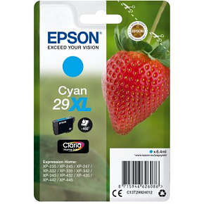 Epson Singlepack Cyan 29XL Claria Home Ink Epson Singlepack Cyan 29XL Claria Home Ink