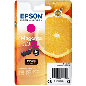 Epson Singlepack Magenta 33XL Claria Premium Ink Epson Singlepack Magenta 33XL Claria Premium Ink
