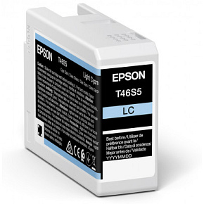 Epson Singlepack Light Cyan T46S5 Ultrachrome Epson Singlepack Light Cyan T46S5 Ultrachrome