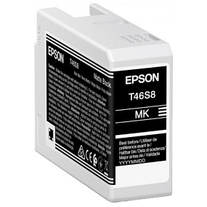 Epson Singlepack Matte Black T46S8 Ultrachrome Epson Singlepack Matte Black T46S8 Ultrachrome