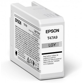 Epson Singlepack Light Gray T47A9 UltraChrome Epson Singlepack Light Gray T47A9 UltraChrome