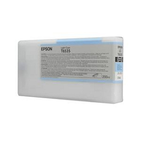 Epson T6535 Light Cyan Ink Cartridge (200ml) Epson T6535 Light Cyan Ink Cartridge (200ml)