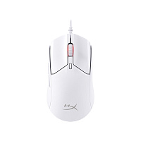 HyperX Pulsefire Haste 2/Herná/Optická/Pre pravákov/26 000 DPI/Drôtové USB-A/Biela