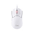 HyperX Pulsefire Haste 2/Herná/Optická/Pre pravákov/26 000 DPI/Drôtové USB-A/Biela