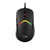 HyperX Pulsefire Saga/Herná/Optická/Pre pravákov/26 000 DPI/Drôtové USB-A/Čierna