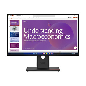 Lenovo ThinkVision/T24D-40/23,8"/IPS/FHD/120Hz/4ms/Čierna/3R Lenovo ThinkVision/T24D-40/23,8"/IPS/FHD/120Hz/4ms/Čierna/3R