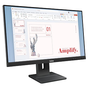 Lenovo ThinkVision/E24-40/23,8"/IPS/FHD/100Hz/6ms/Čierna/3R Lenovo ThinkVision/E24-40/23,8"/IPS/FHD/100Hz/6ms/Čierna/3R