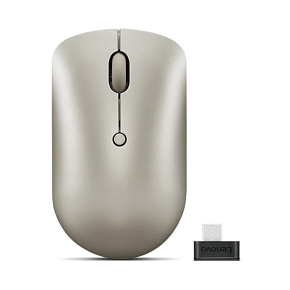 Lenovo 540/Kancelárska/Optická/2 400 DPI/Bezdrôtová USB/Zlatá Lenovo 540/Kancelárska/Optická/2 400 DPI/Bezdrôtová USB/Zlatá