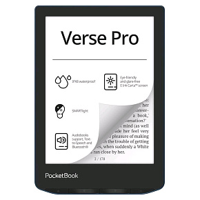 E-book POCKETBOOK 634 Verse Pro Passion Red, červený E-book POCKETBOOK 634 Verse Pro Passion Red, červený