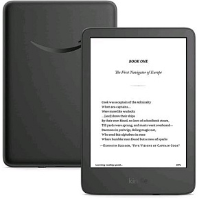 E-book Amazon Kindle Touch 2024 (16 GB), čierna, s reklamou E-book Amazon Kindle Touch 2024 (16 GB), čierna, s reklamou