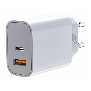 TB nabíjačka USB-C + USB-A 2x3A biela TB nabíjačka USB-C + USB-A 2x3A biela