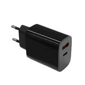 TB Touch USB-C + USB-A čierna nabíjačka TB Touch USB-C + USB-A čierna nabíjačka