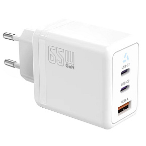 TB Touch 65W GaN Power Adapter, 2x USB C + USB A TB Touch 65W GaN Power Adapter, 2x USB C + USB A