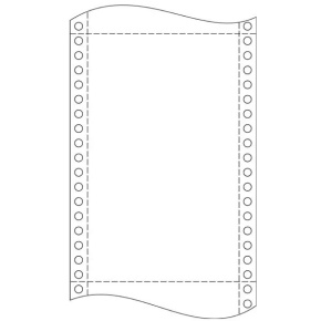 Tabelačný papier 23 x 12" (1+1) NCR