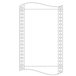 Tabelačný papier 24 x 12" (1+1) NCR