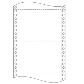 Tabelačný papier 25 x 06" (1+2) NCR