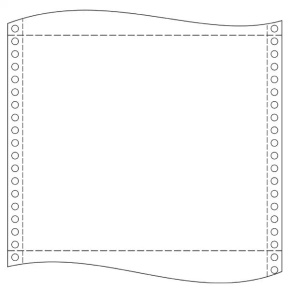 Tabelačný papier 39 x 12" (1+1) NCR
